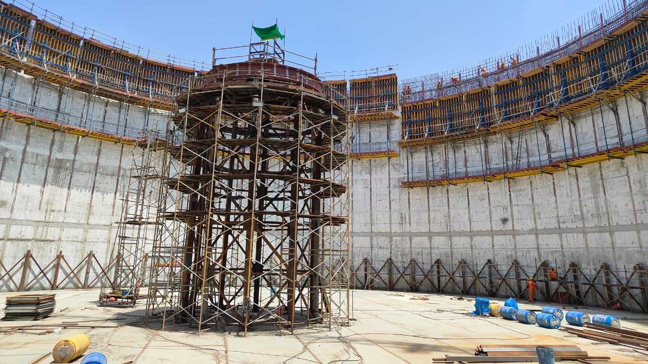Freyssinet India is thrilled to share a significant milestone achieved at the Barmer Tank Project in Rajasthan