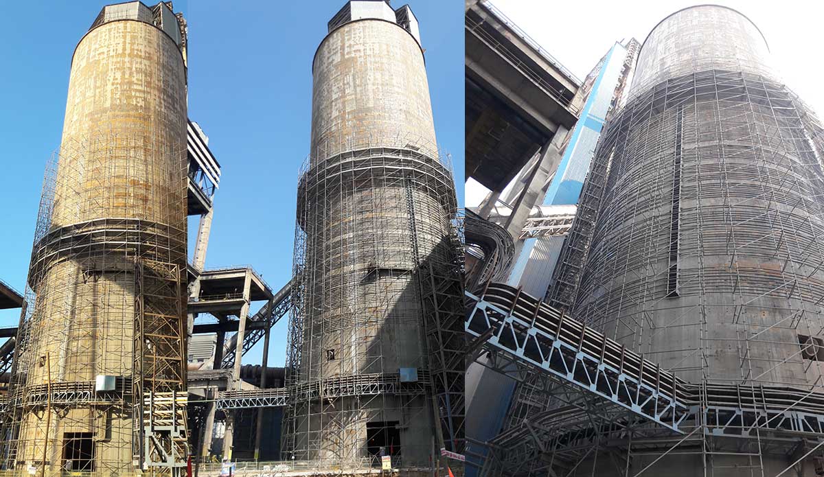 Strengthening of Blended Silo for Ultratech Cement